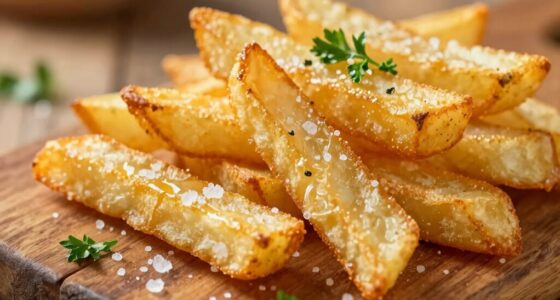 achieve crunchy fries naturally