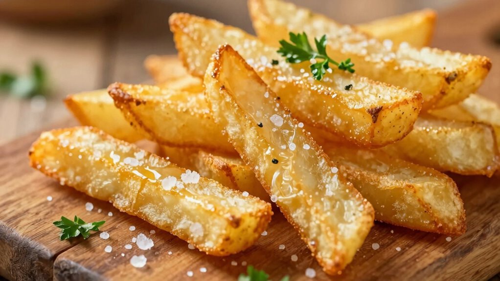 achieve crunchy fries naturally