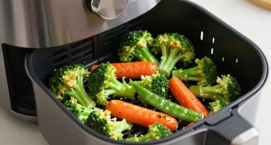 air fry frozen vegetables properly
