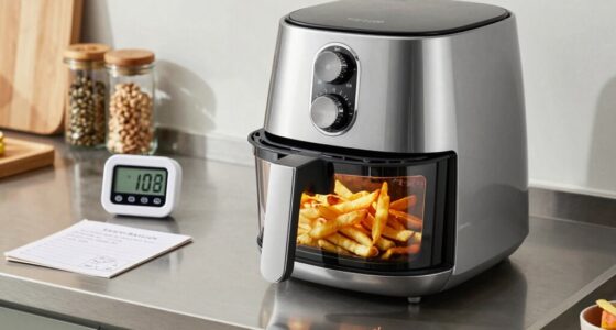 air fryer oven time discrepancies