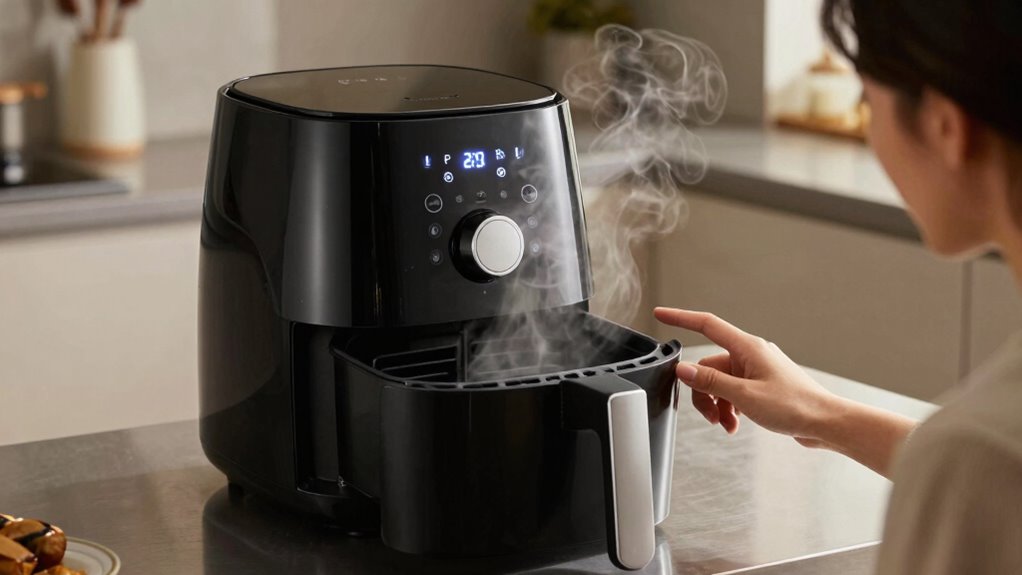 air fryer safety beeping