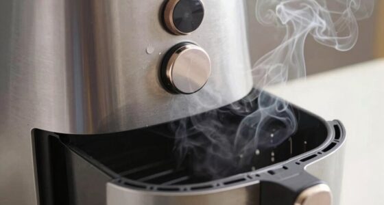 air fryer smoke causes
