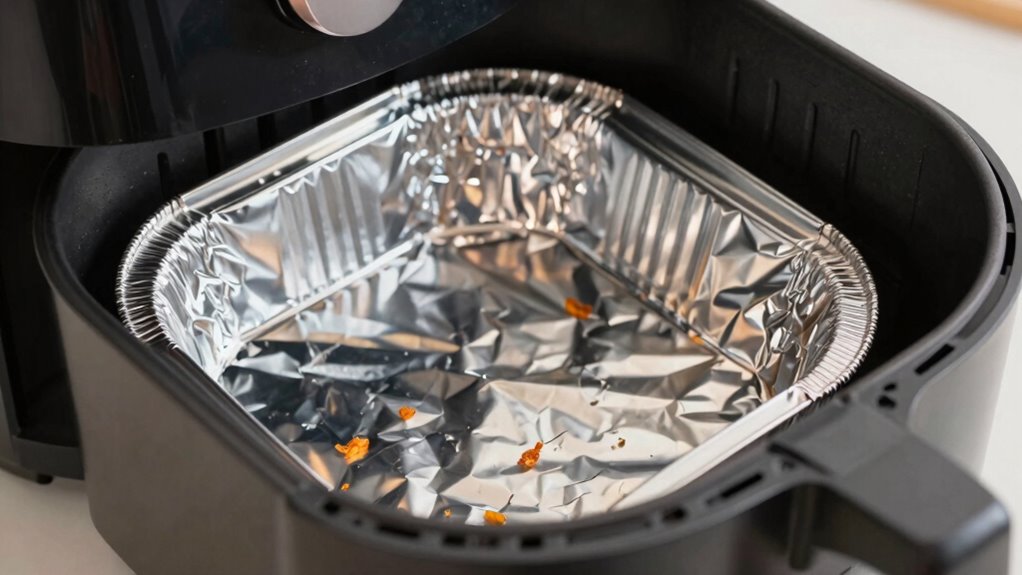 avoid foil with delicate foods