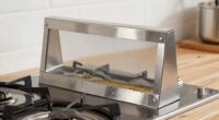 avoid grease splatter shields