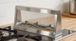 avoid grease splatter shields