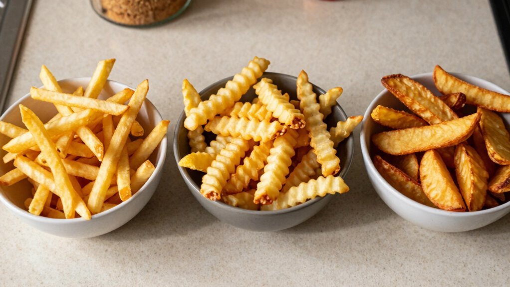 avoid overcrowding fries