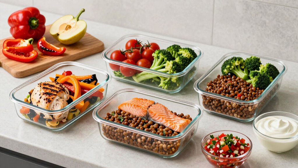 batch cooking and ingredient swaps