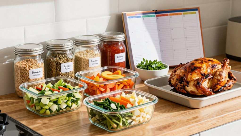 batch prep and reheating