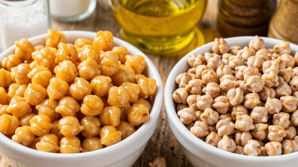 budget friendly crispy chickpeas storage