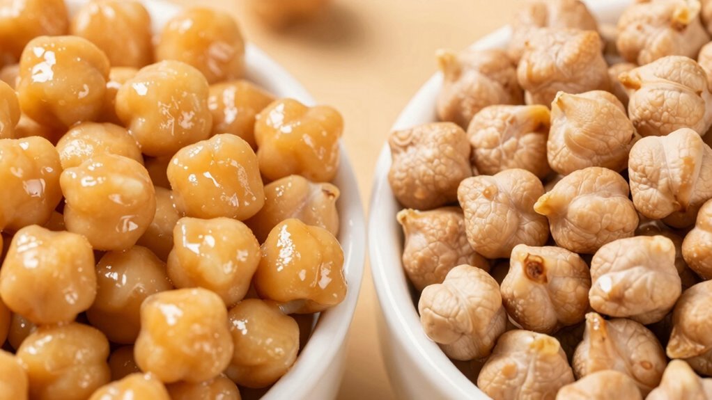 canned versus dried chickpeas