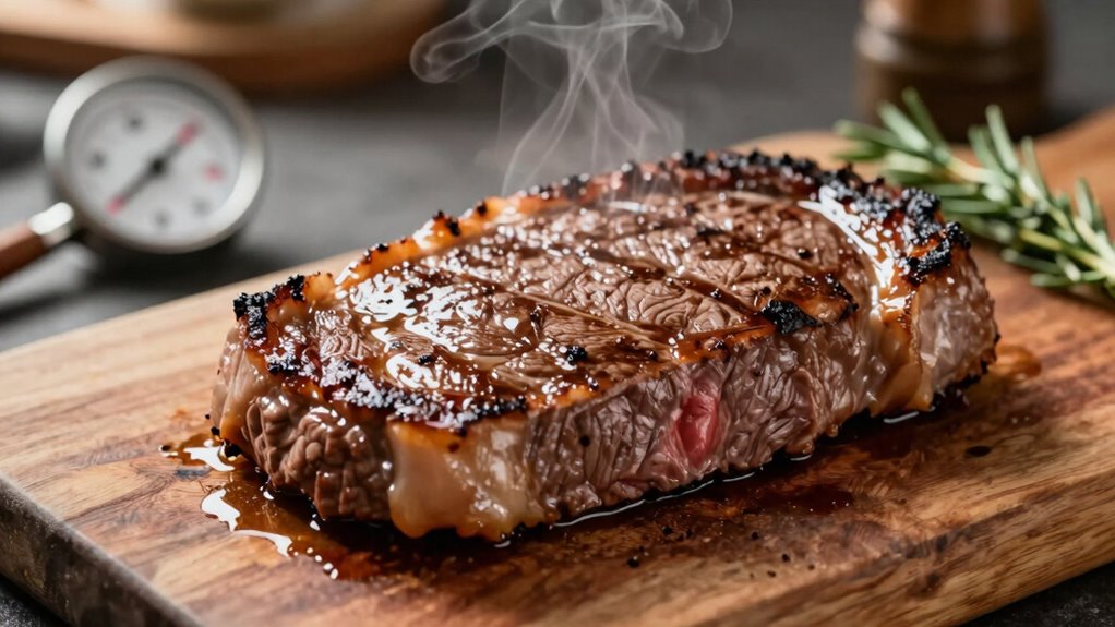 carryover heat affects doneness