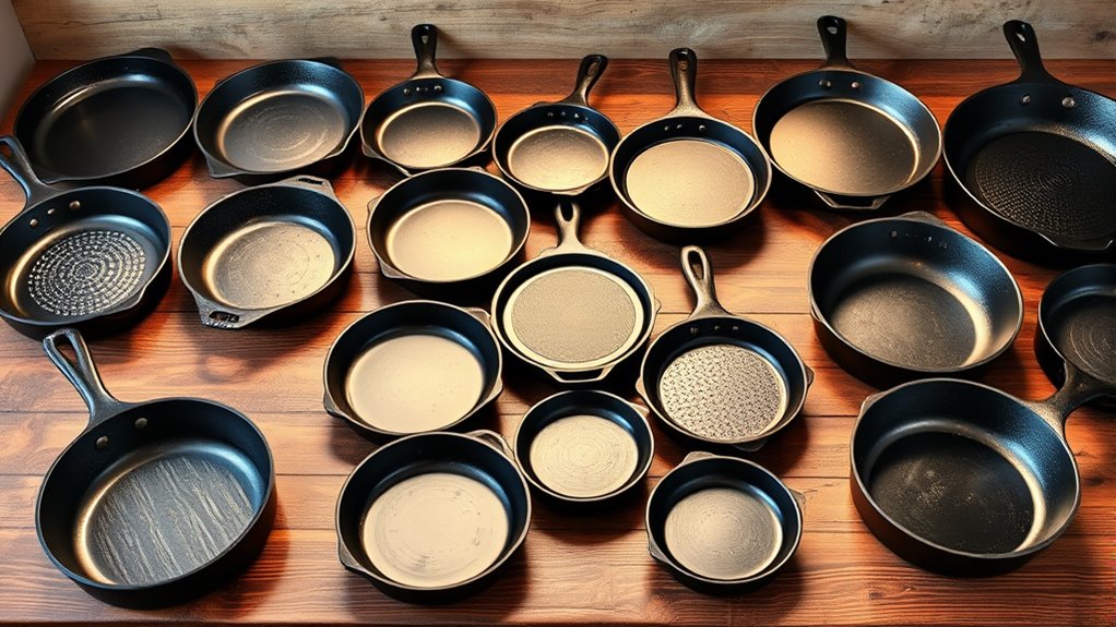 cast iron skillet selection criteria