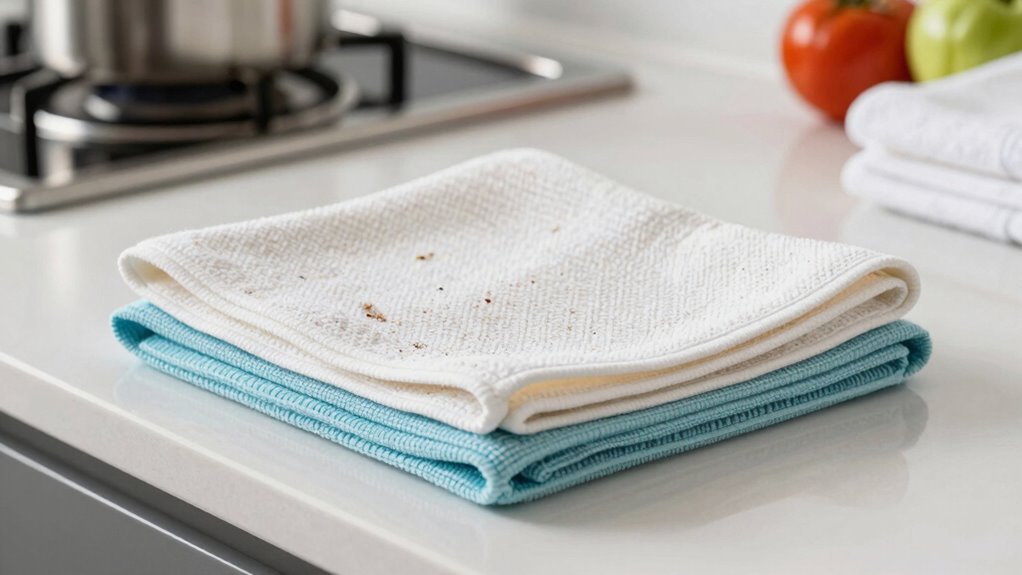 change towels frequently regularly