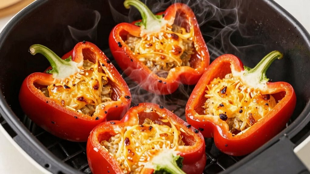 check cooking settings and timing