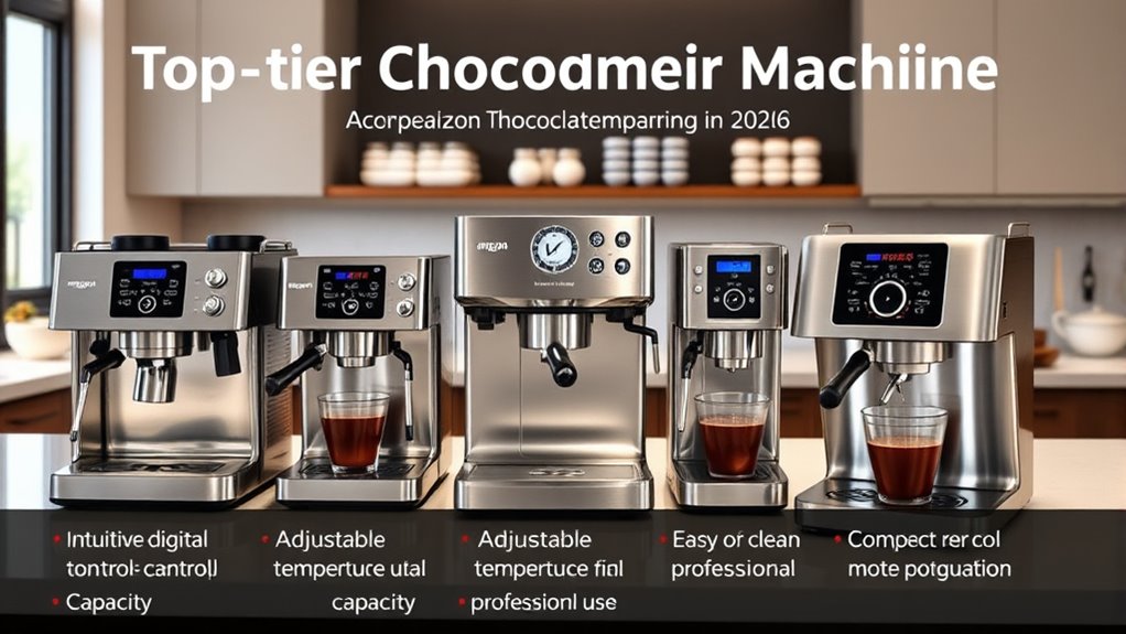 chocolate tempering machine selection