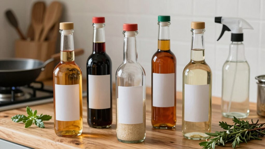 choose appropriate vinegar types