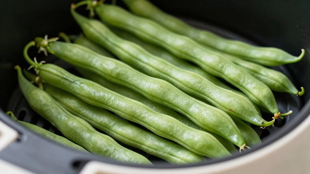 choose crisp fresh beans