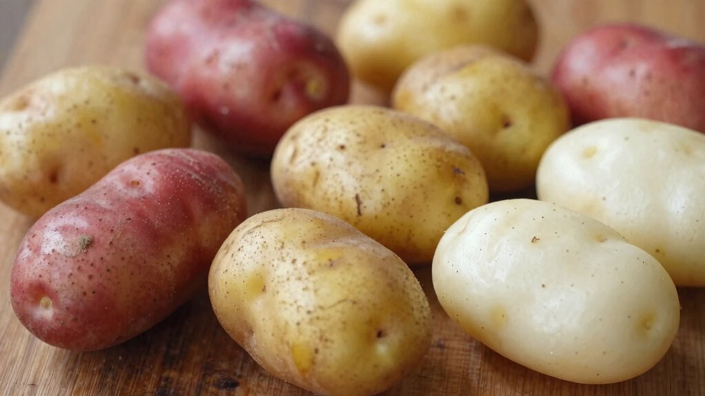 choose potatoes based on size