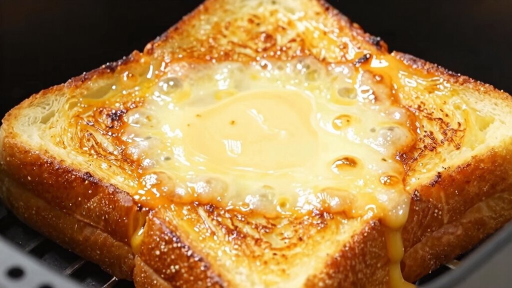 choose sturdy bread melt cheese