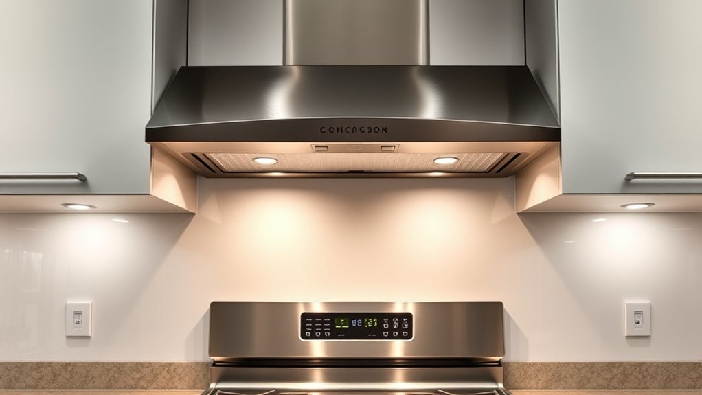 choosing efficient quiet range hoods