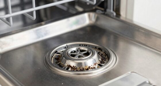 clean dishwasher filter regularly