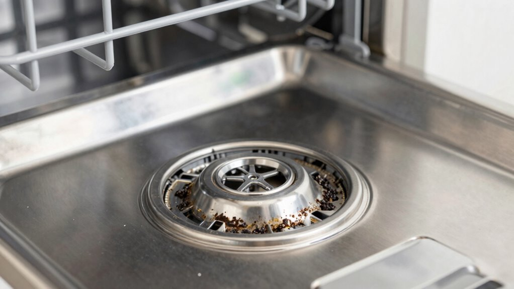 clean dishwasher filter regularly