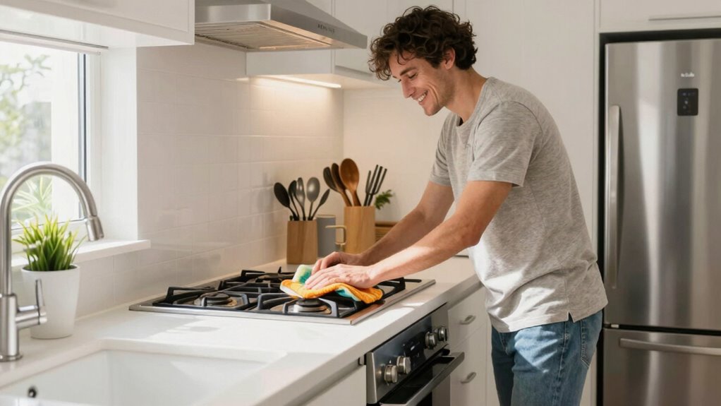 clean kitchen boost mood