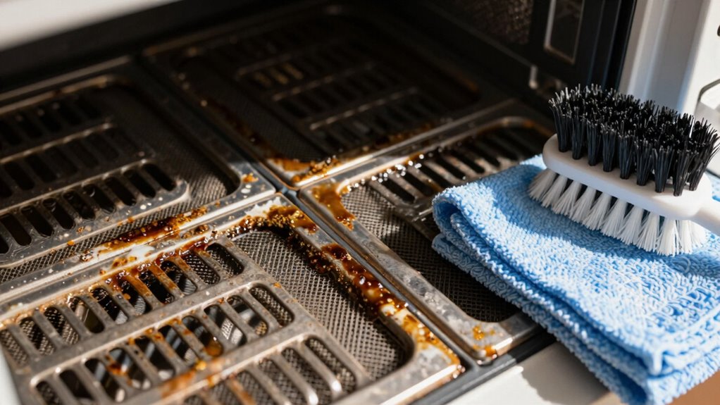 clean soak scrub inspect