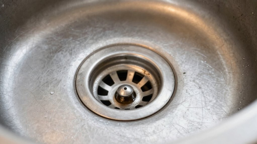 clogged drain causes odors