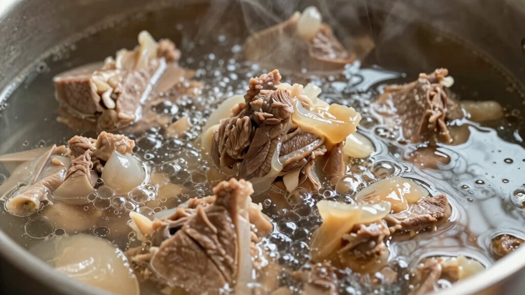 collagen breakdown enhances tenderness