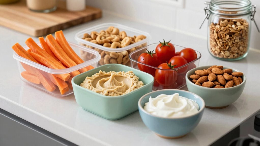 consistent prepared nutritious snacking