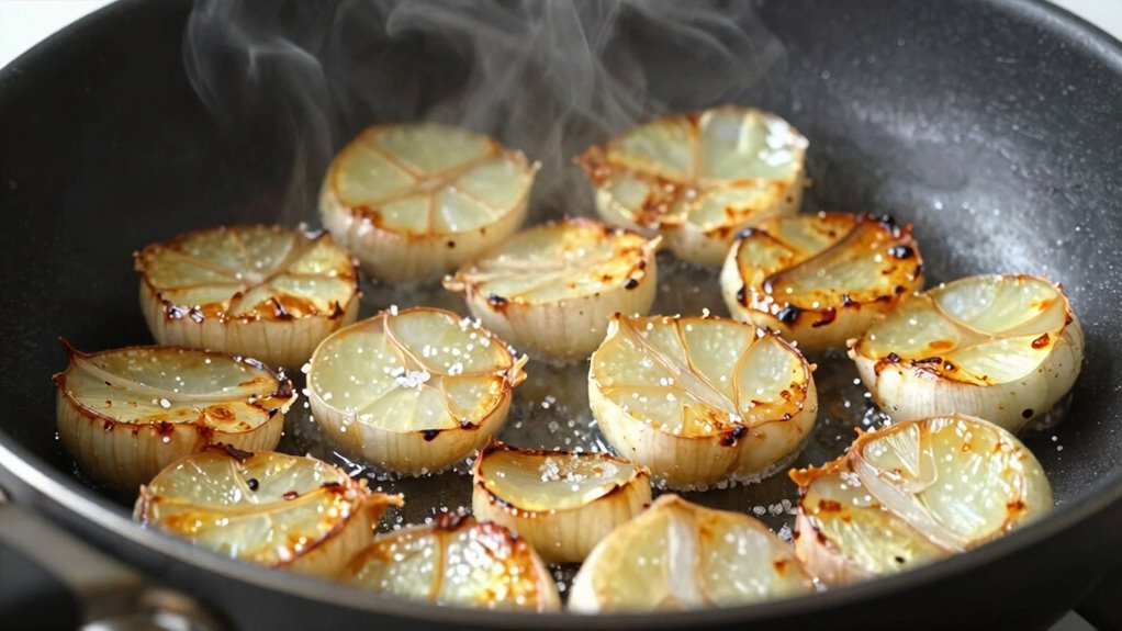 control heat to prevent burning