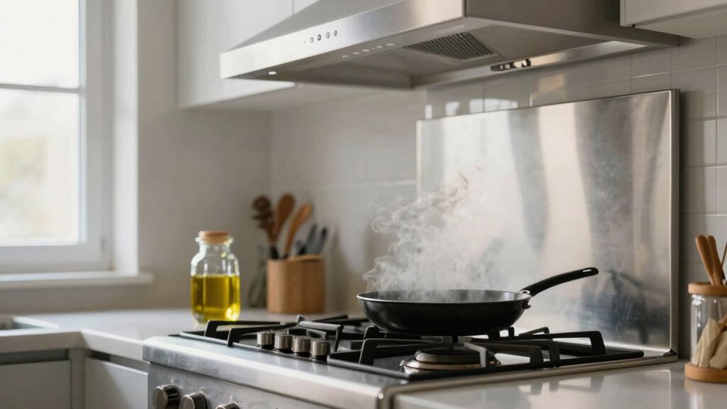 control oil use splatter guard