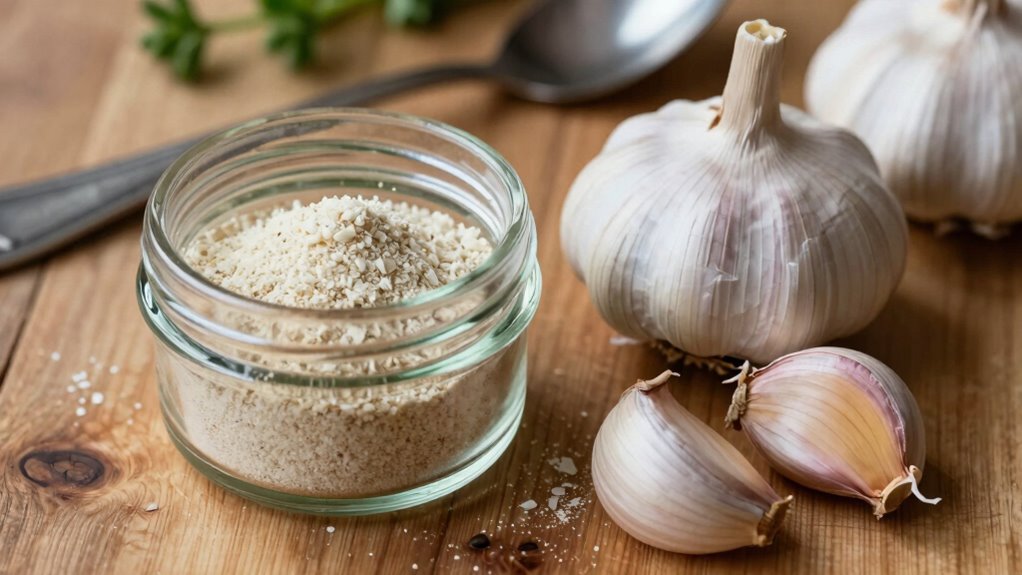 convenient uniform garlic flavor