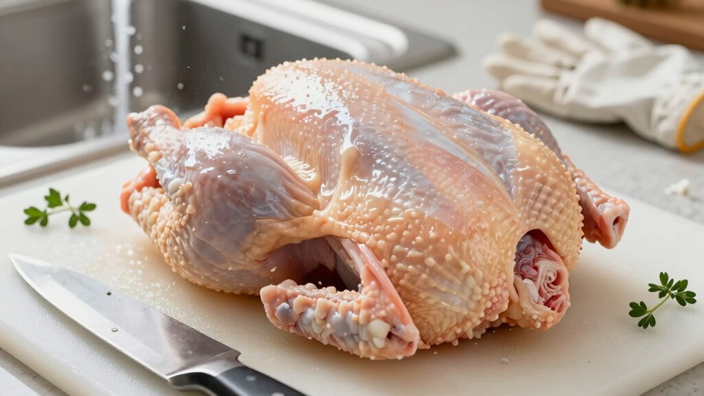 cook chicken to safe temperature
