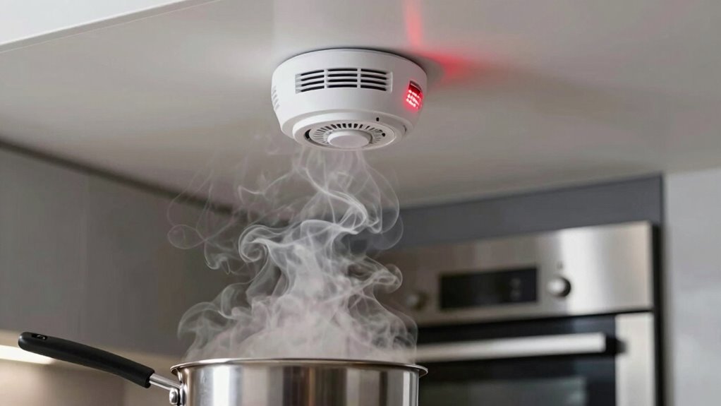 cooking smoke alarm troubleshooting