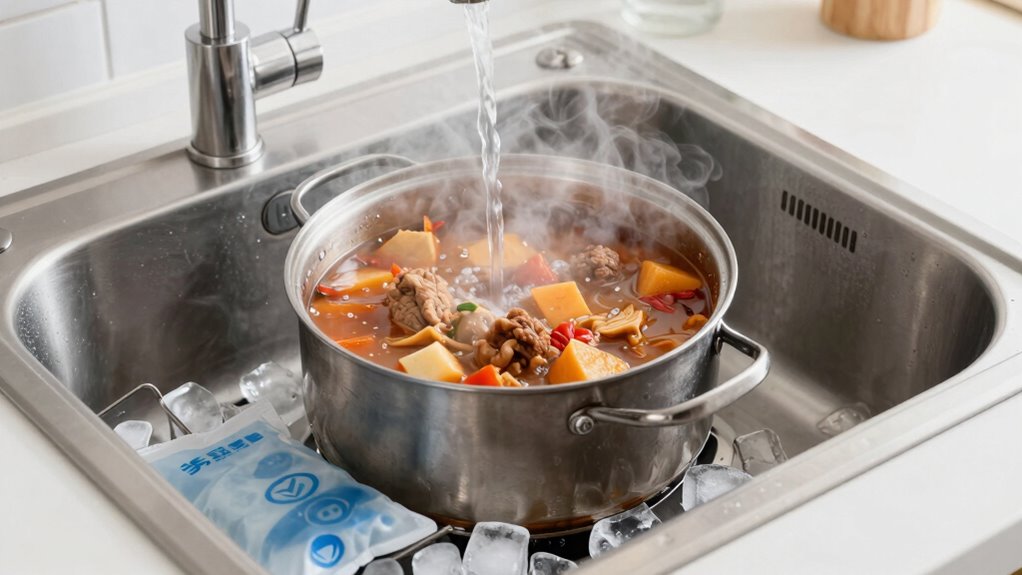 cool food within two hours