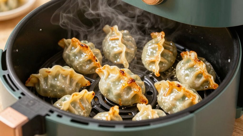 crisp frozen dumplings perfectly