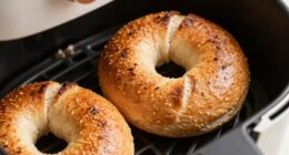 crispy air fryer bagels