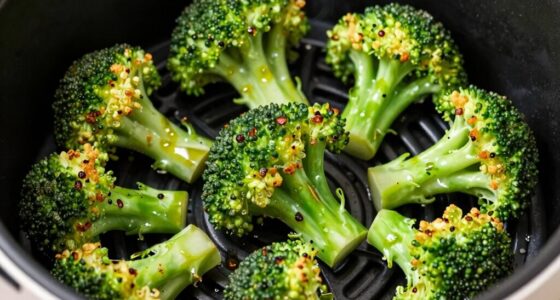 crispy air fryer broccoli