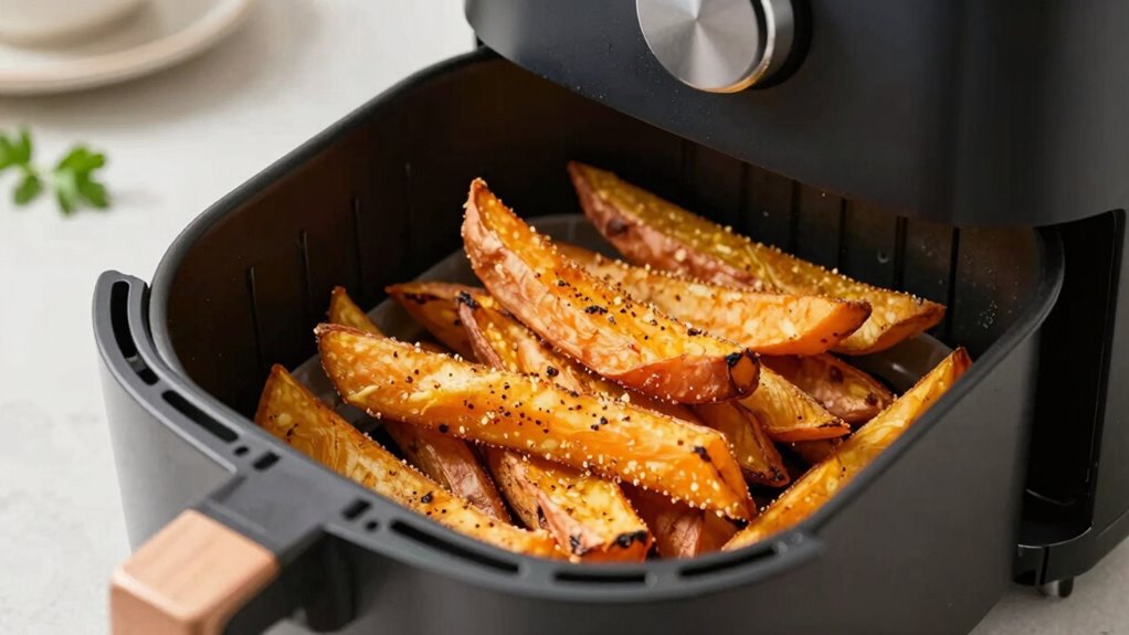 crispy air fryer sweet potato fries
