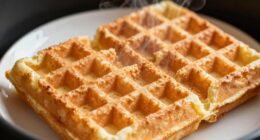 crispy air fryer waffles