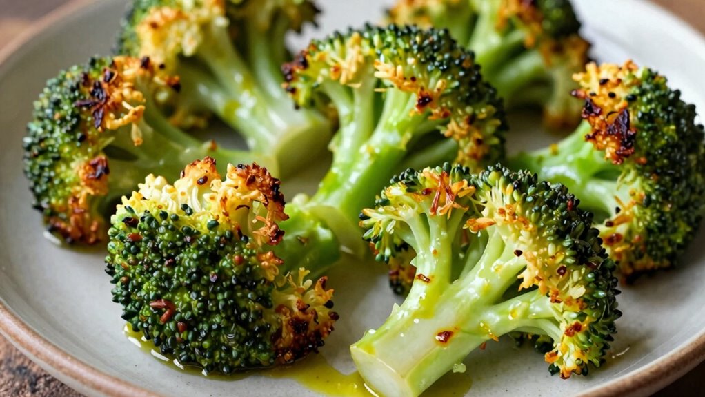 crispy broccoli in air fryer