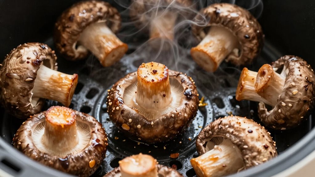 crispy browned shrinkage prevented