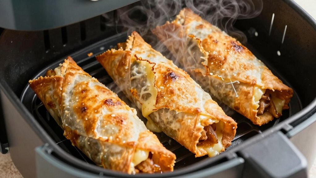 crispy evenly heated reheating