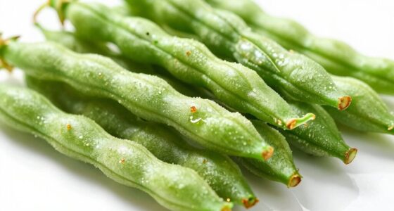 crispy firm green beans