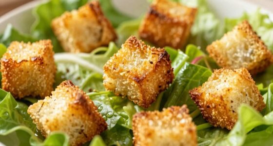crispy homemade salad topper