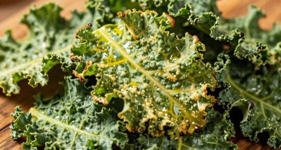 crispy non bitter kale