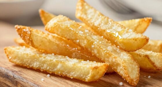 crispy reheated fries