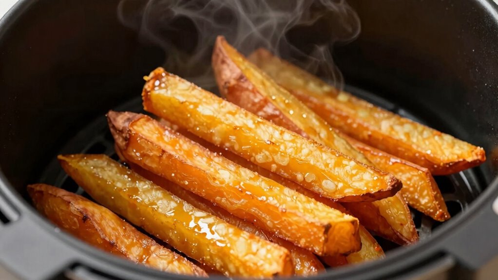 crispy seasoned sweet fries